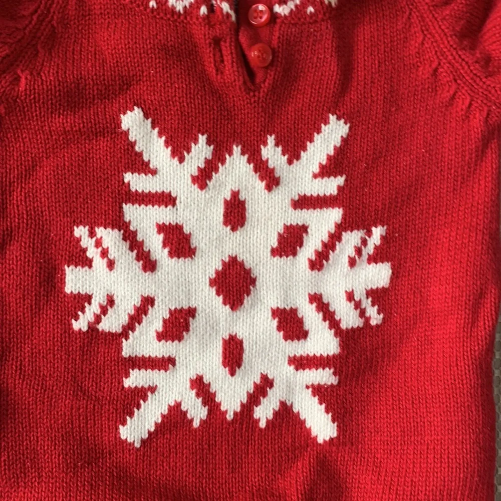Nordstrom Baby winter jumper in red